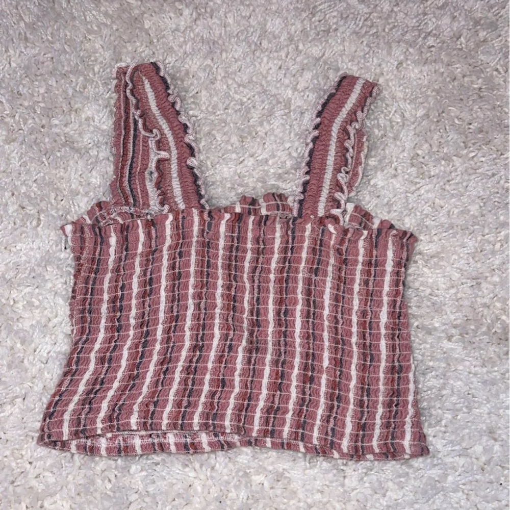 striped tank top